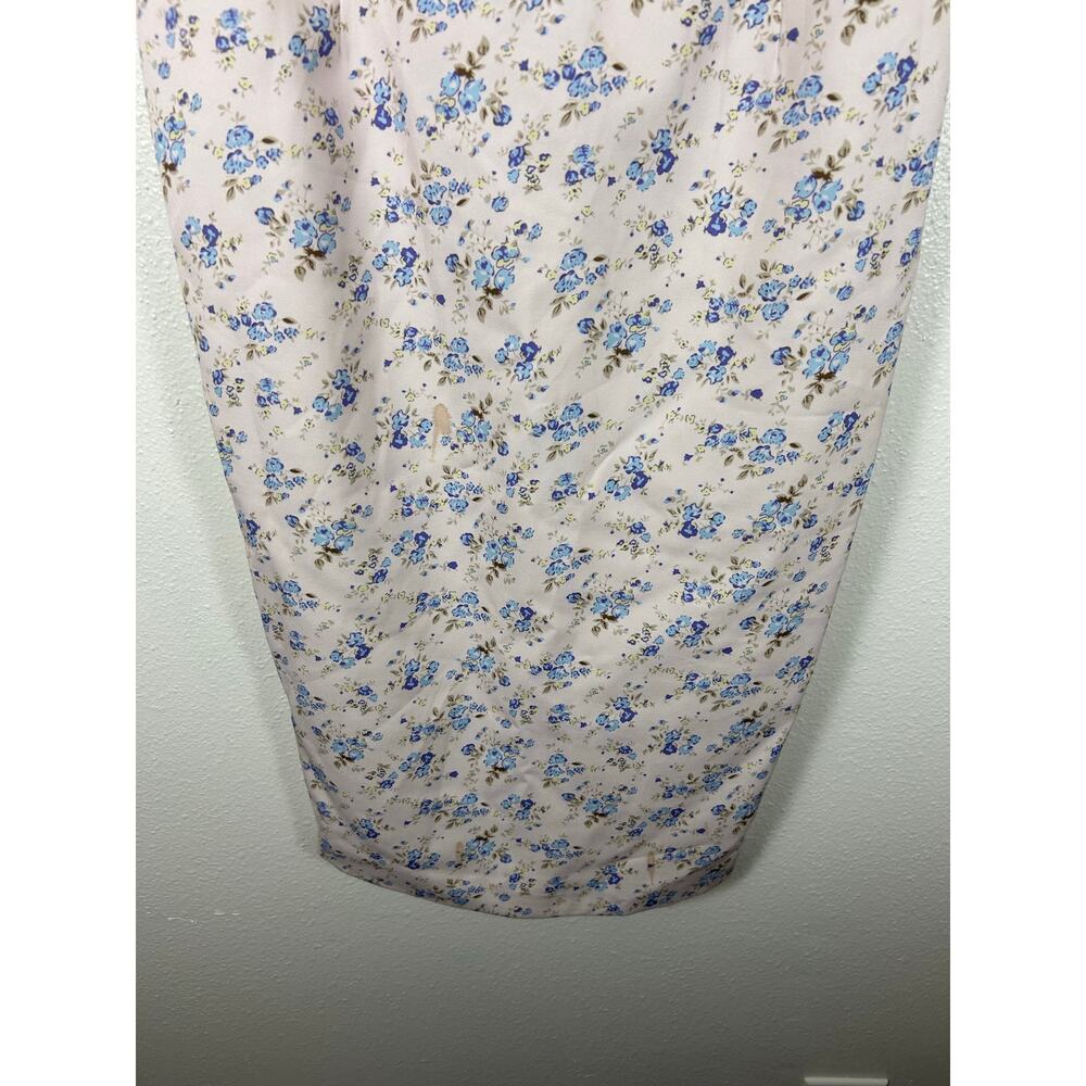 Lavish Alice Bardot Cowl Neck off the Shoulder Cocktail Dress Ditsy Floral Sz 2 - Picture 4 of 9